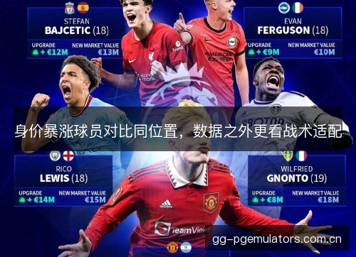 身价暴涨球员对比同位置，数据之外更看战术适配